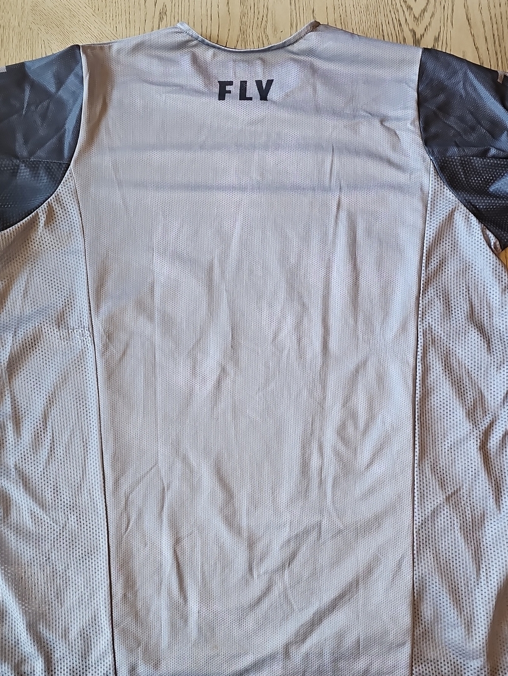 Men's Grey Mesh Dirtbike Jersey - Picture 6 of 7